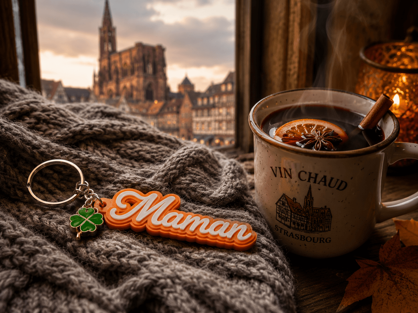 Un pendentif dans un décor alsacien