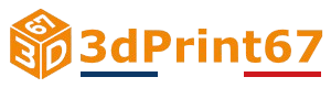 Logo 3dPrint67 online shop version 1